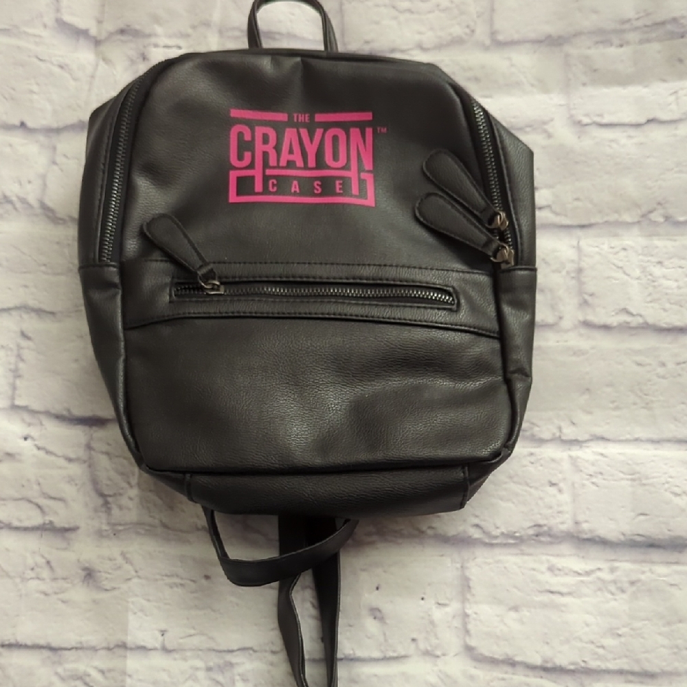 The Crayon Case Black Backpack - image 1